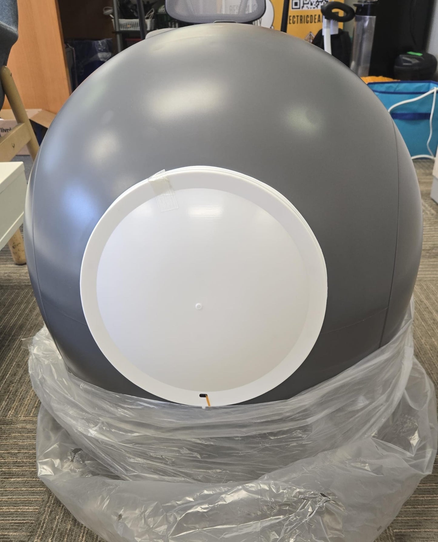 (New Open Box) ELS PET Self Cleaning Litter Box for Cats: Upgraded No Scooping Automatic Cat Litter Box