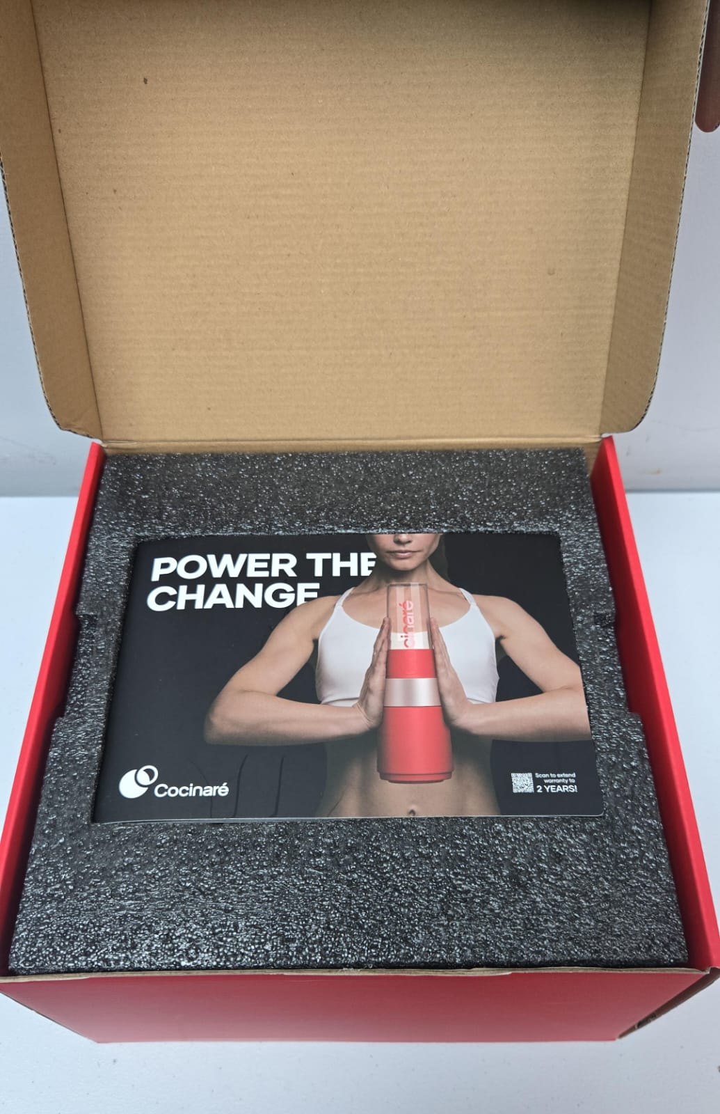 (Brand New) Cocinare Personal Blender for Smoothies, Portable Blender Shakes  (GoPower Elite Black)