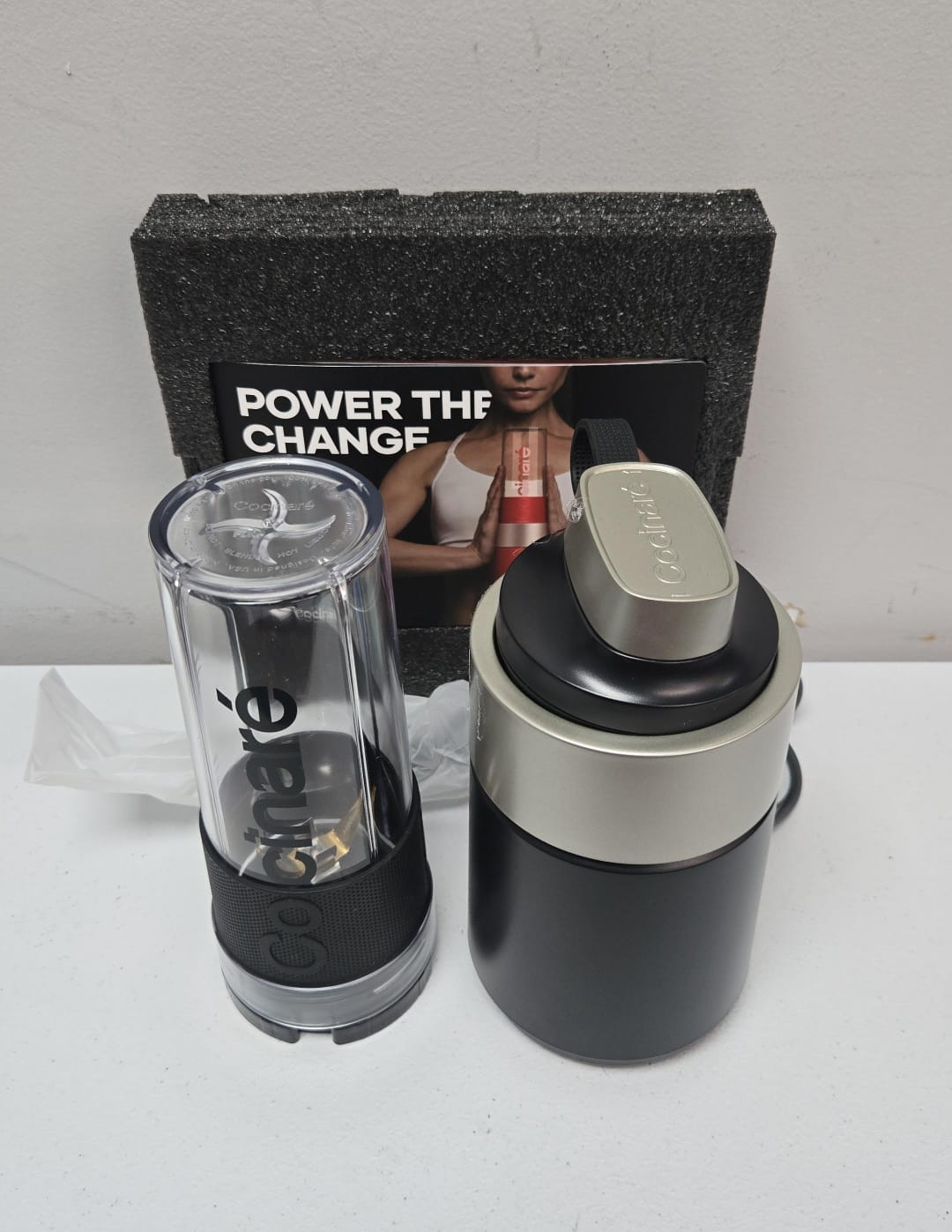 (Brand New) Cocinare Personal Blender for Smoothies, Portable Blender Shakes  (GoPower Elite Black)