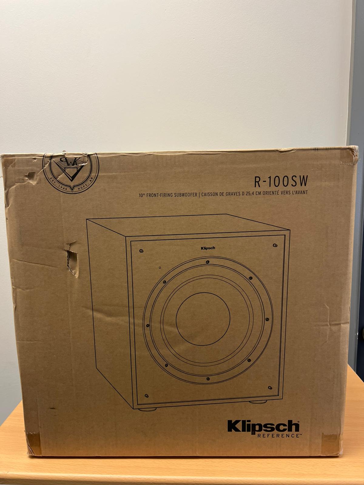 (New Open Box) Klipsch R-100SW 10" Subwoofer