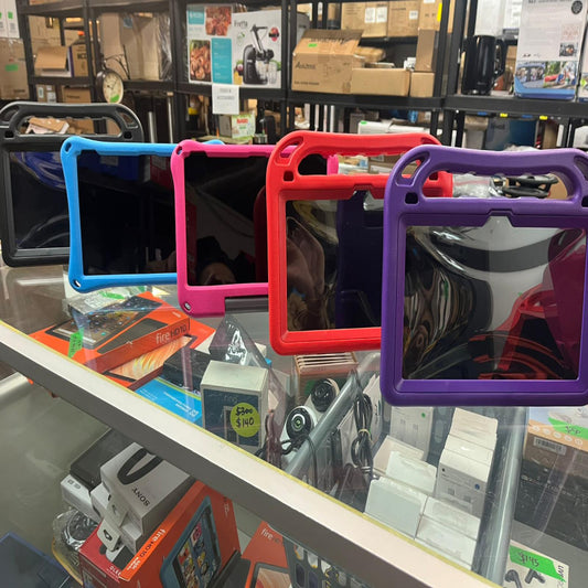 (New no Box) Amazon Fire HD 10 tablet, 10.1" Full HD, 64GB, 11th Gen w Kids Case