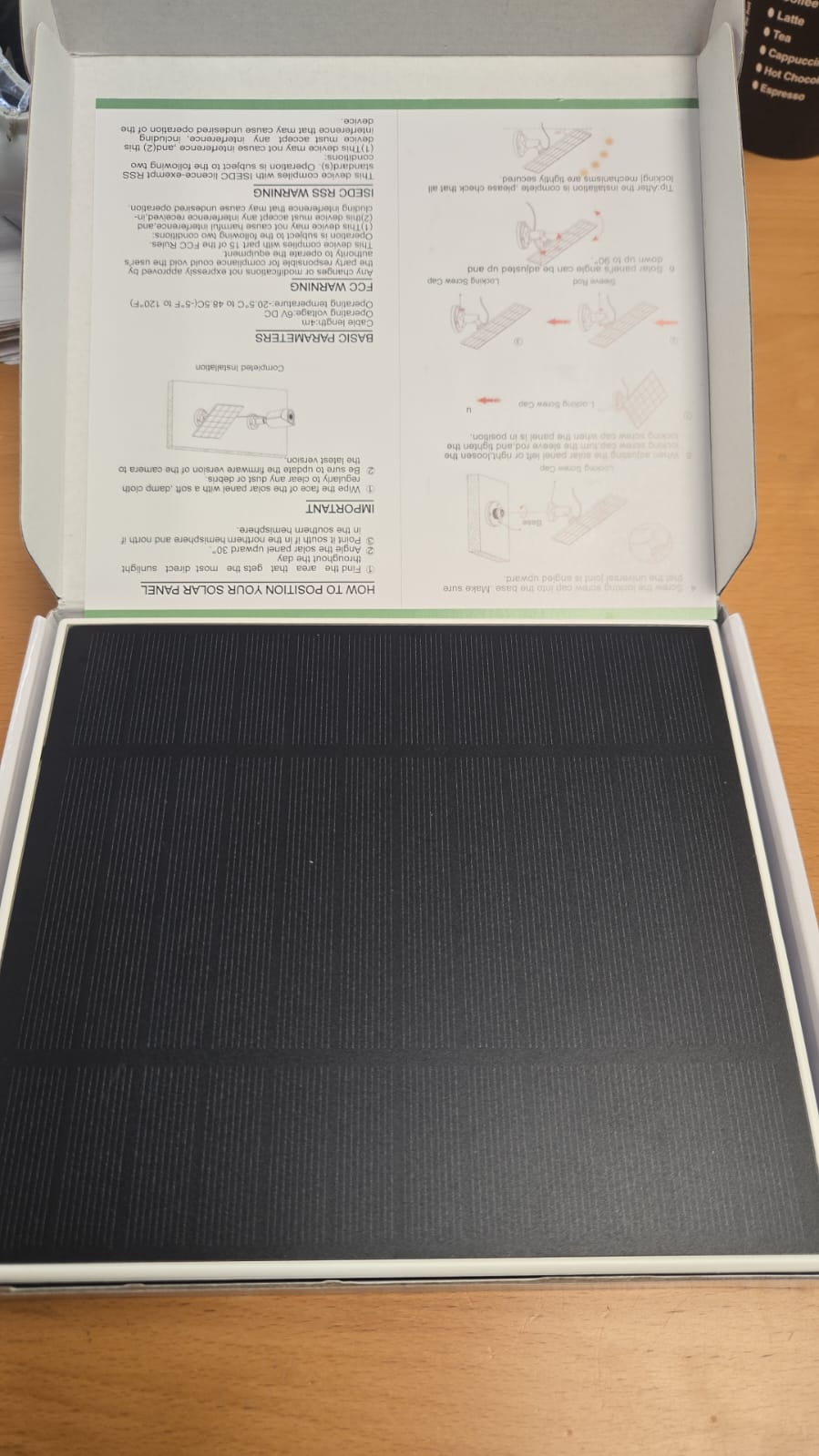 (Brand New) 6W Solar Panel for Ring Spotlight Cam / Stick Up Cam – Fast Charge & Weatherproof