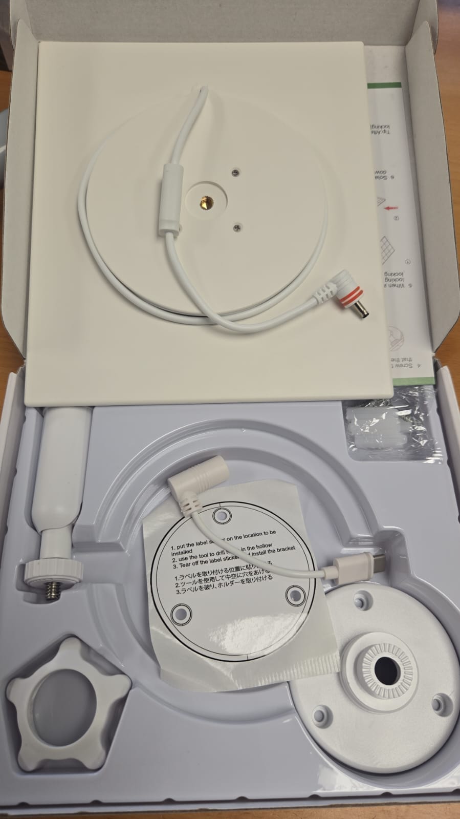 (Brand New) 6W Solar Panel for Ring Spotlight Cam / Stick Up Cam – Fast Charge & Weatherproof