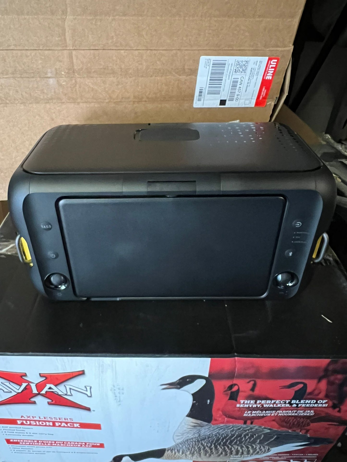 (New Open Box) Ikarao Break X1 Karaoke Machine for Adults with Lyrics Display & 32GB Tablet, 2 Wireless Microphones, 300W Peak PA System & Bluetooth Speaker, 4 DJ Lights, Portable Karaoke Speaker with Mic for Home Party/Outdoor